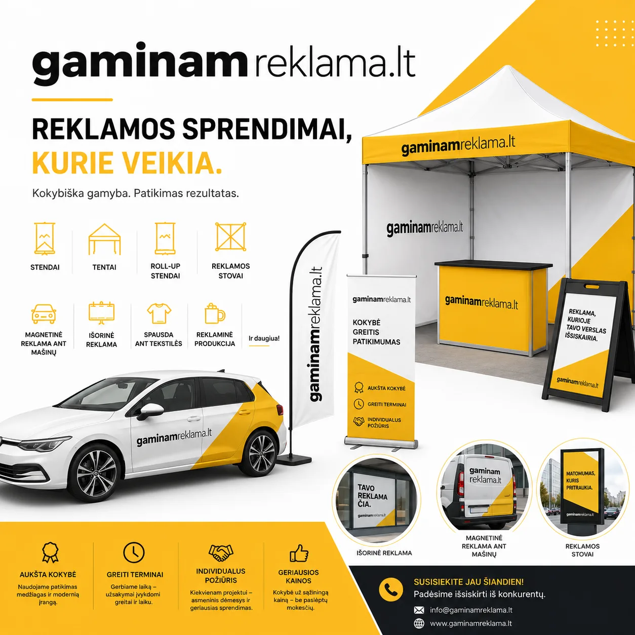 Reklamos gaminiai
