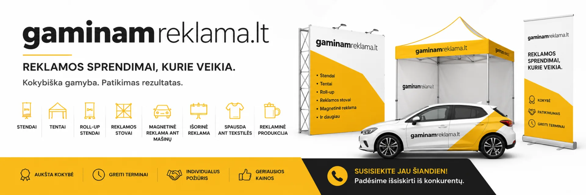 Reklamos gaminiai